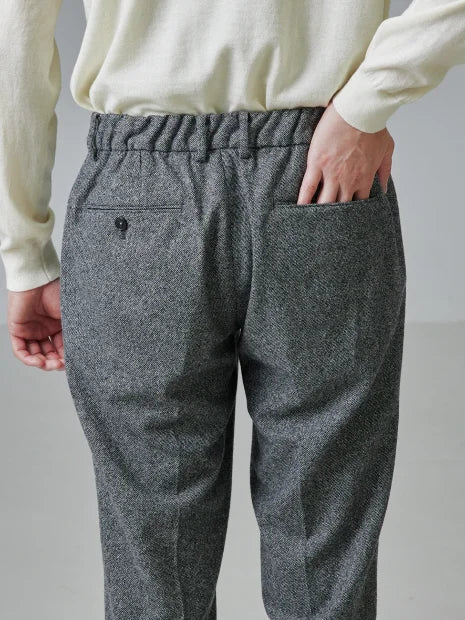 【セットアップ対応】カシミヤ ブレンド スラックス