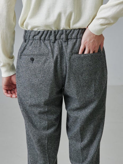 【セットアップ対応】カシミヤ ブレンド スラックス