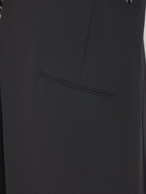 【セットアップ対応】ウールタッチVネックジレ