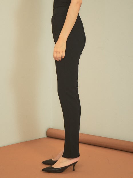 フロントスリットウエストゴムパンツ