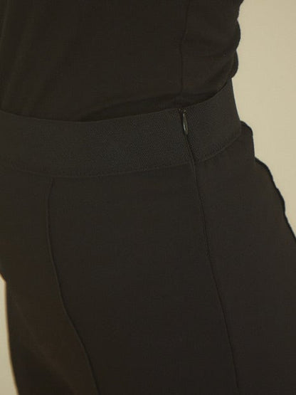 フロントスリットウエストゴムパンツ