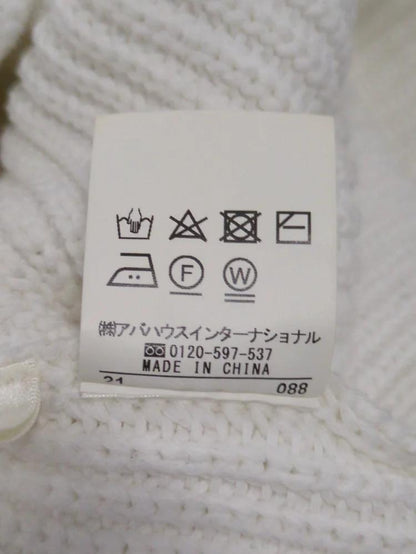 片畦2WAYローゲージニット