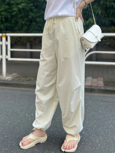 ストレッチライトクロスパラシュートパンツ