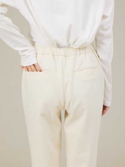 ウォームツイルスリムスリットパンツ