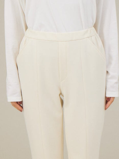 ウォームツイルスリムスリットパンツ