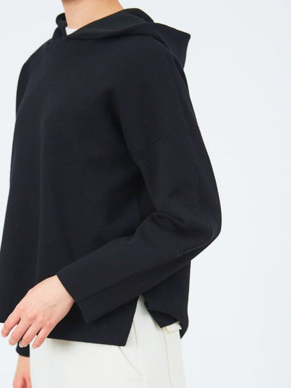 ストレッチニットパーカー