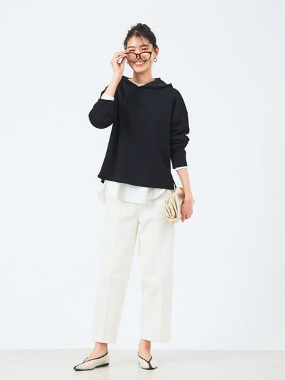 ストレッチニットパーカー