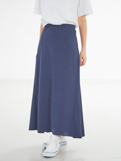 ドットロングスカート