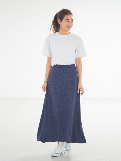 ドットロングスカート