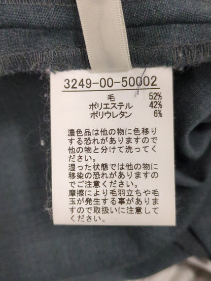 ウールトロセンタープレスパンツ