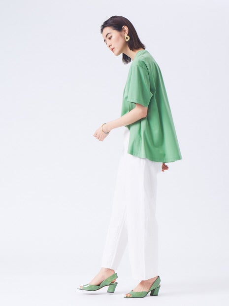 【接触冷感】クールスムースフレアーTシャツ