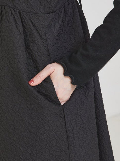 エンボス加工キャミワンピース