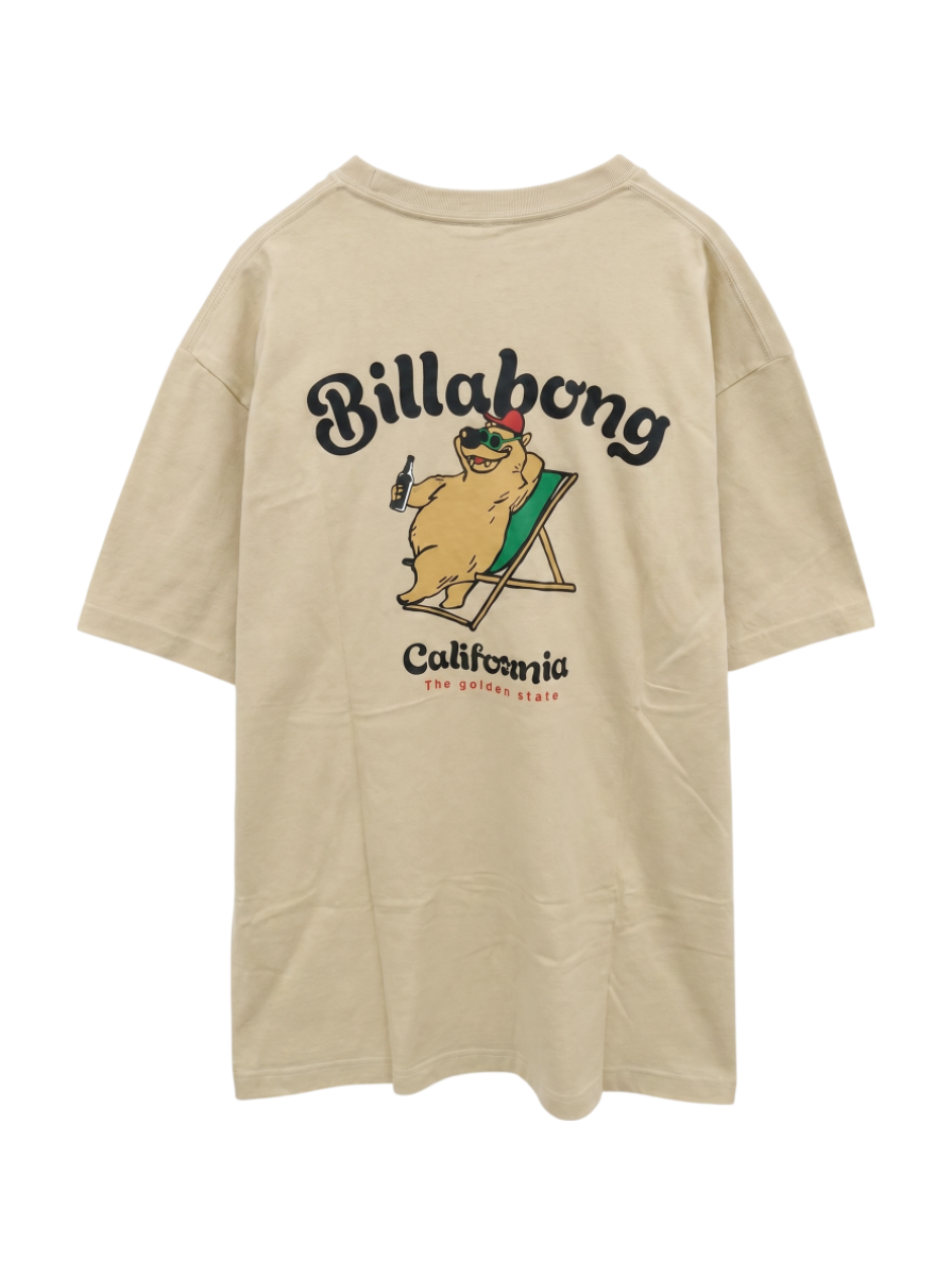 【OUTLET】BILLABONG メンズ CALI BEAR Ｔシャツ 【2024年春夏モデル】
