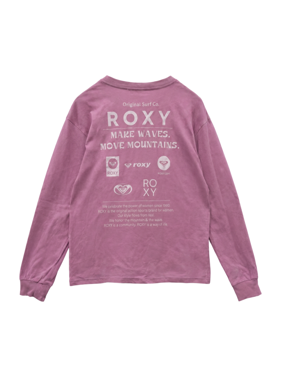 【OUTLET】Roxy HISTORICAL LOGO L/S TEE ウィメンズ 長袖Tシャツ
