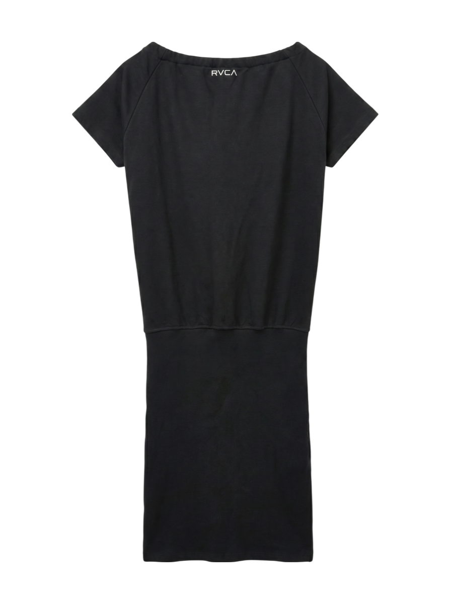 【OUTLET】RVCA レディース OFFSHORDER RIB DRESS ワンピース 【2024年夏モデル】