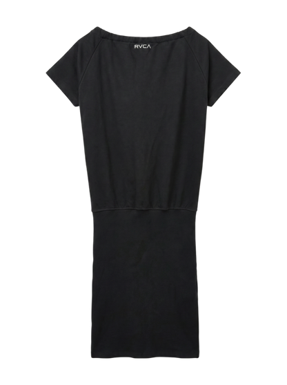【OUTLET】RVCA レディース OFFSHORDER RIB DRESS ワンピース 【2024年夏モデル】