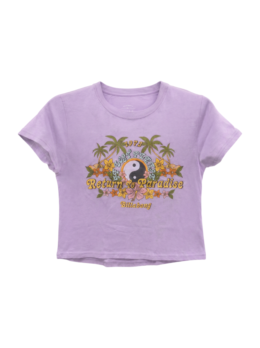 【OUTLET】BILLABONG レディース BABY FIT GRAPHIC TEE Ｔシャツ 【2024年春夏モデル】