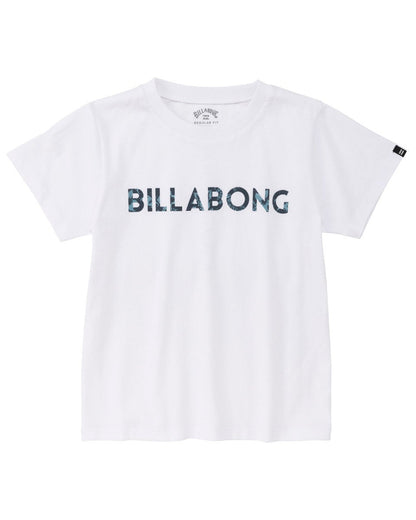 【OUTLET】BILLABONG キッズ UNITY LOGO Tシャツ 【2025年春夏モデル】