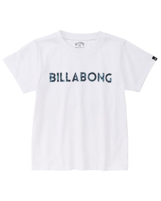 【OUTLET】BILLABONG キッズ UNITY LOGO Tシャツ 【2025年春夏モデル】