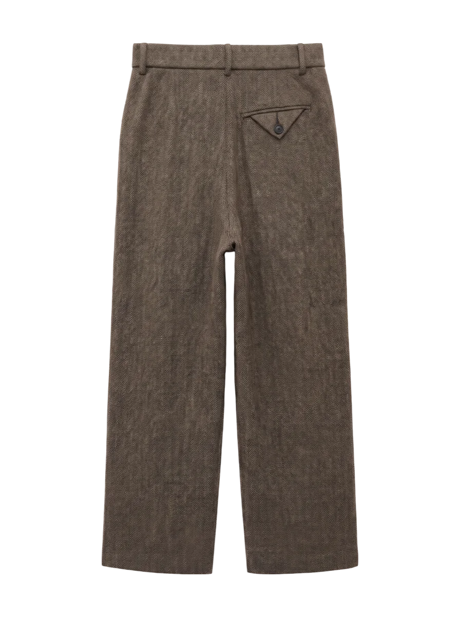 LOOSE TAPERED TROUSERS