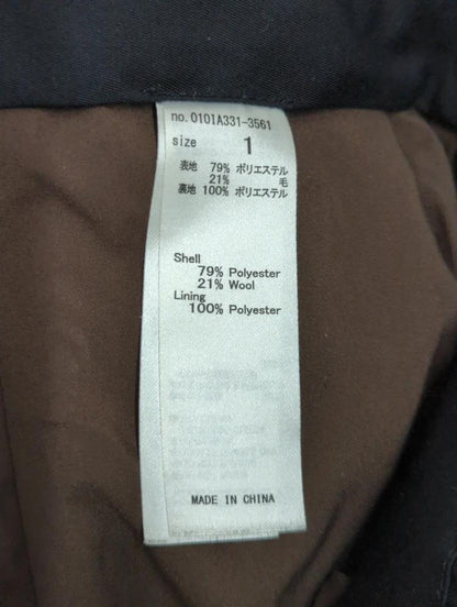 LOOSE TAPERED TROUSERS