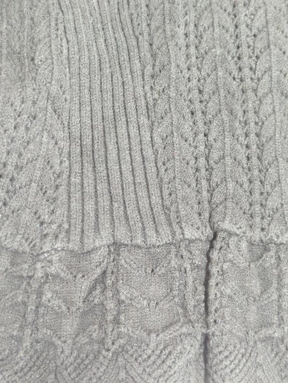 LACE UP RIBBON CARDIGAN