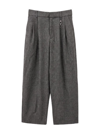 LOOSE TAPERED TROUSERS
