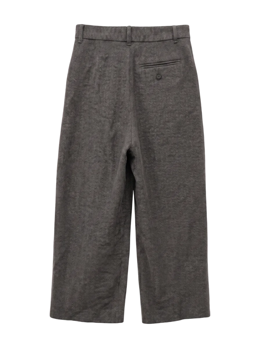 LOOSE TAPERED TROUSERS