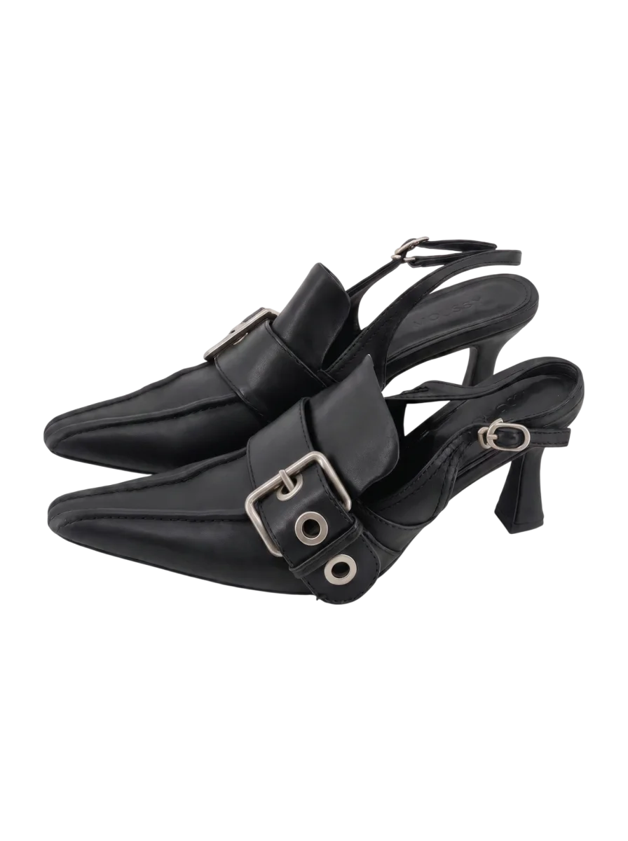 BELTED MULE