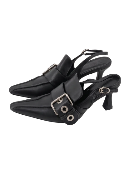 BELTED MULE