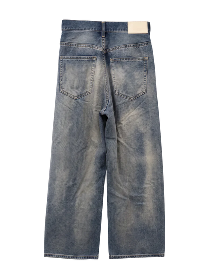 TUCKED WAIST@LOOSE STRAIGHT