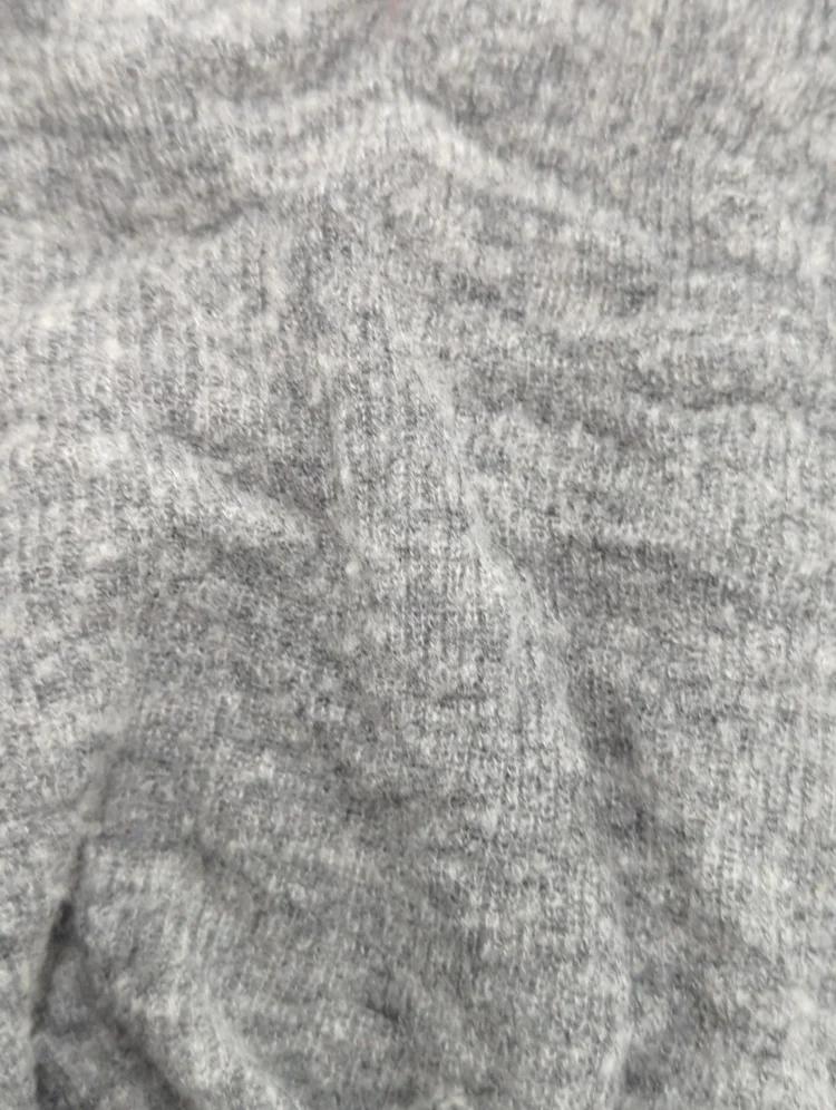 SHEER TURTLE NECK KNIT TOP