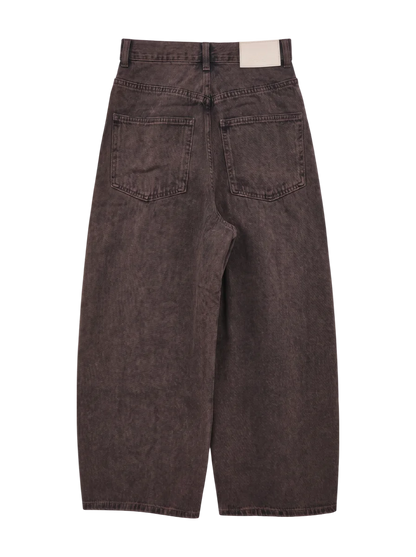 F/LEATHER@DOUBLE KNEE PANTS