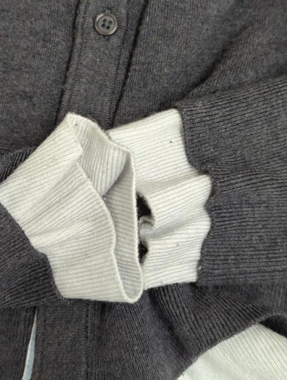 DOUBLE LAYERED KNIT SHIRT