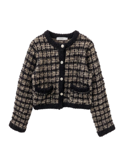 COMPACT KNIT TWEED JACKET
