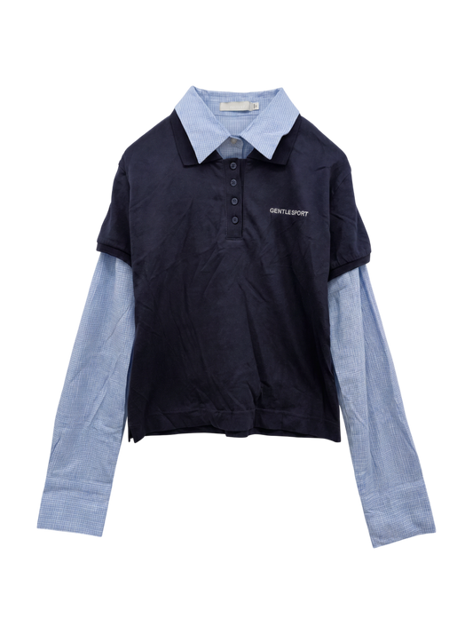 SHIRT SLEEVE STRIPED POLO TSJ