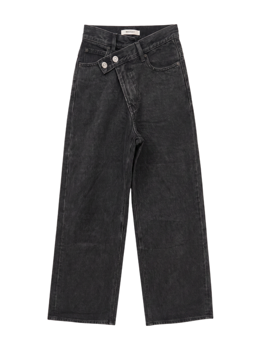 CROSS WAIST WIDE STRAIGHT