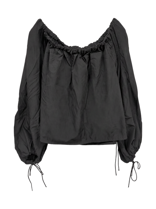 OFF SHOULDER PUFFY BLOUSE