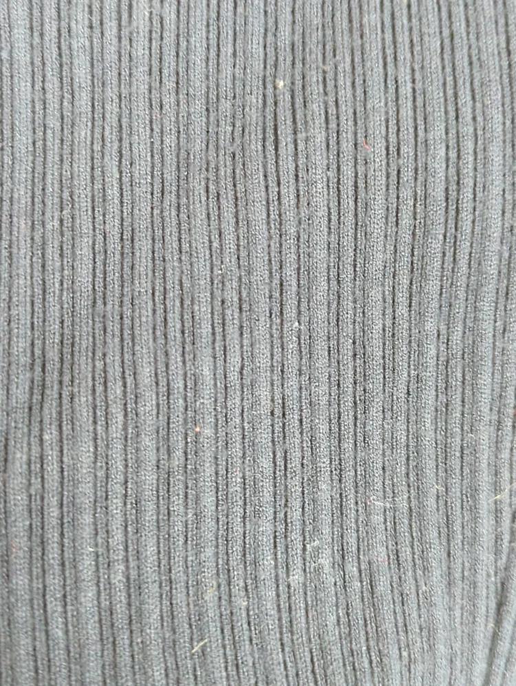 ASYMMETRY COLLAR KNIT DRESS