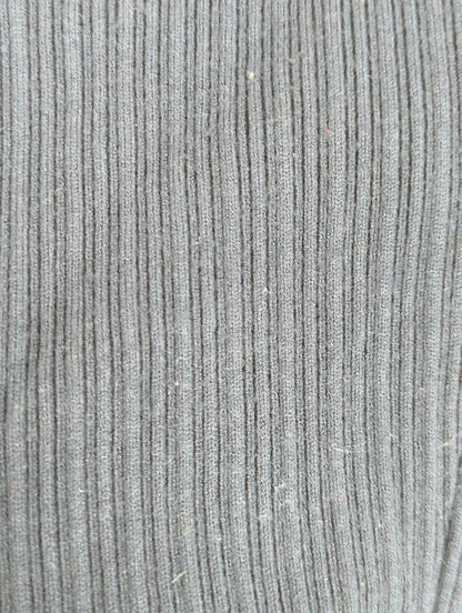 ASYMMETRY COLLAR KNIT DRESS