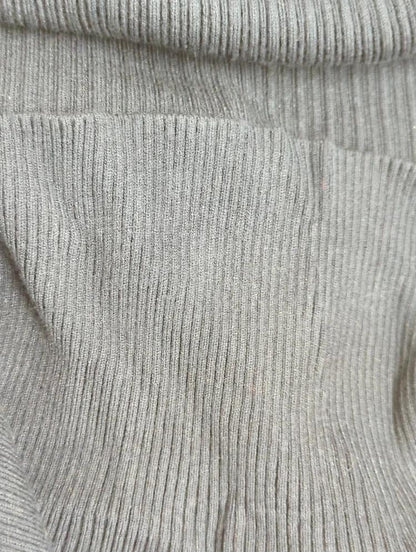 ASYMMETRY COLLAR KNIT DRESS