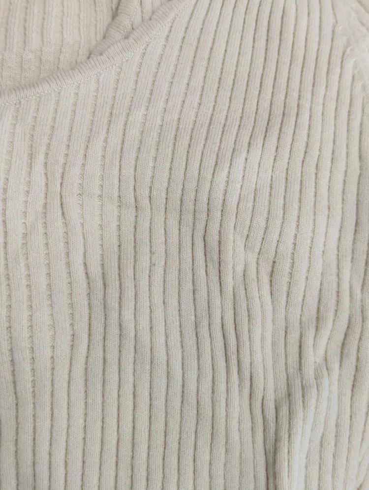 HALTER NECK DOUBLE KNIT TOP