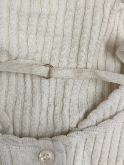 HALTER NECK DOUBLE KNIT TOP