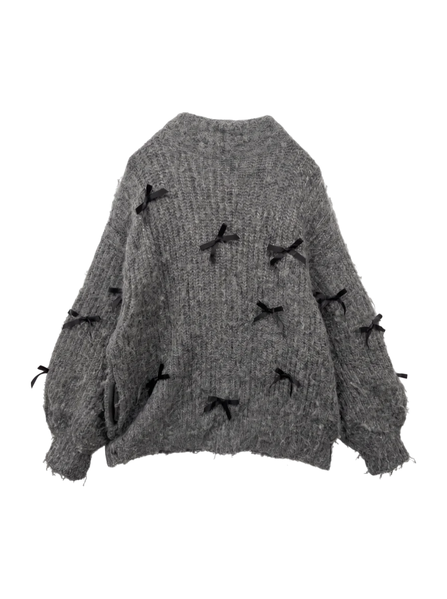 RIBBON FANCY CARDIGAN