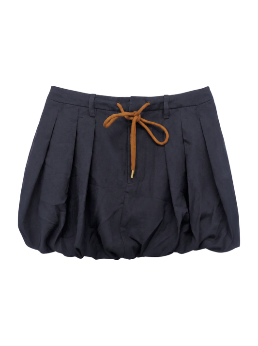 TUCKED BALLOON MINI SKIRT