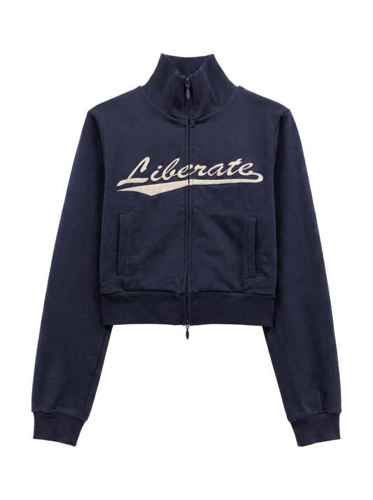 VARSITY LOGO TRACK JACKET