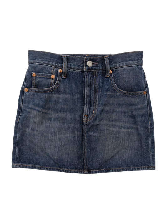 MIDRISE@DENIM SKIRT