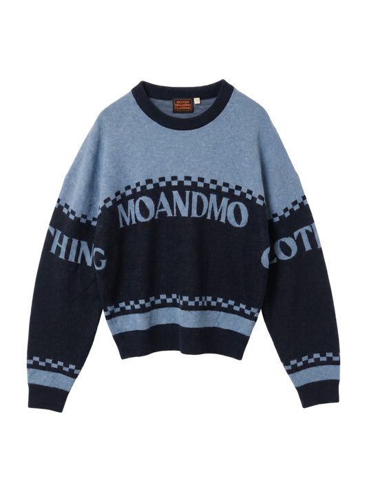 MOANDMO JACQUARD SWEATER
