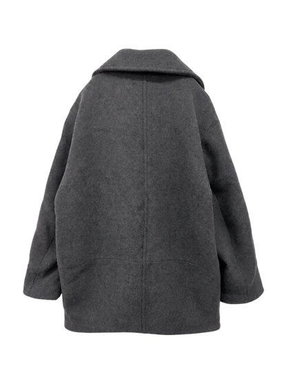 DOUBLE BREASTED MID COAT