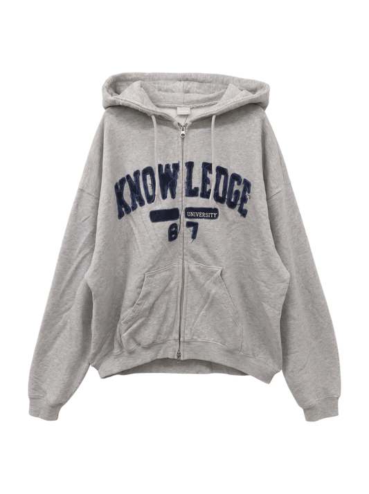 COLLEGIATE ZIP HOODIE
